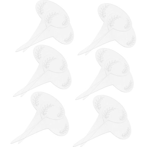 12 étiquettes d'identification pour plantes, décorations de jardin, jolis pots de fleurs, étiquettes en acrylique pour plantes (1/5)