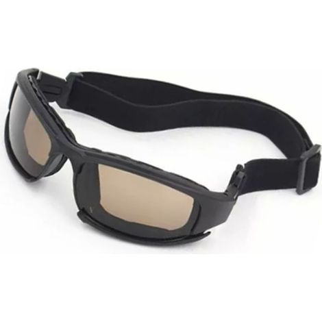 Lunettes Moto Anti-Vent Anti-Impact Anti-UV Légères en Polycarbonate Lunettes de Soleil (1/5)