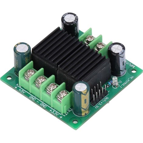 Module d'alimentation double sortie PCB Buck entrée 9-40V vers 5V 3.3V grande surface de dissipation thermique (1/5)