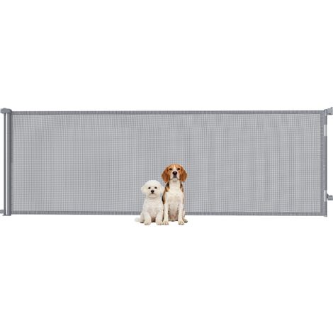 PawHut Stair Gate for Dogs, Pet Gate, Extends to 300 cm Wide & 104 cm Tall