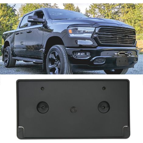 Kit de support de plaque d'immatriculation avant pour DODGE RAM 1500 DT 2019-2022 (1/5)