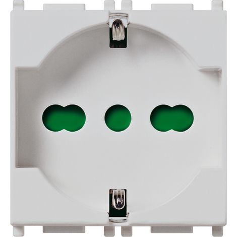 VIMAR - 14210.SL Universal-2P+T-16A-Steckdose Silber