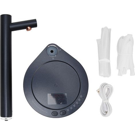 Distributeur d'Eau Intelligent 5 Gallons avec Recharge USB et Pompe Doseuse 7 Niveaux pour Bureau Bleu Foncé (1/5)