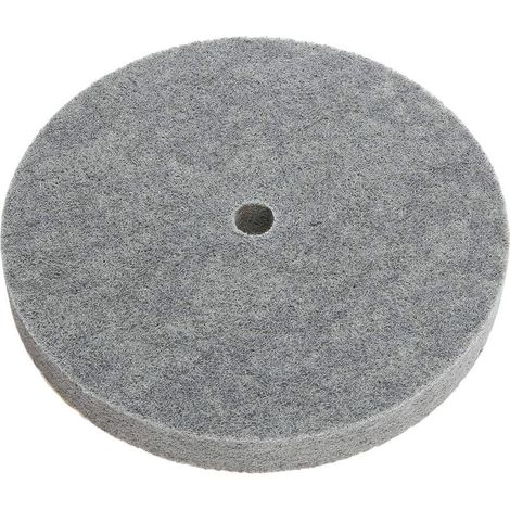 Roue De Polissage - Fibre De Nylon Non Tissée - Pour Métaux Aluminium Acier Inoxydable - 200 mm - 16 mm Alésage - 1 Pièce (1/5)