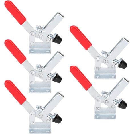 Set of 5 Quick Release Hose Clamps, 182 kg Clamping Force (1/5)