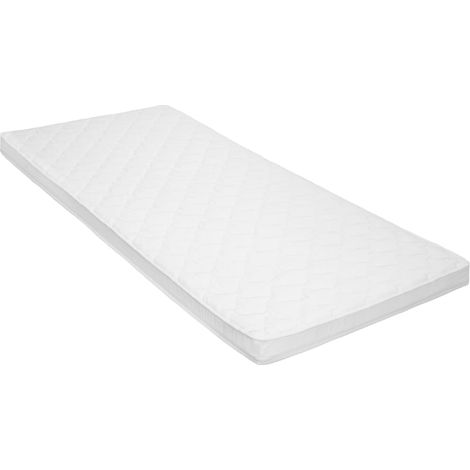 Sur-matelas 120 x 200 cm Mousse froide Profil d'œuf 6 cm