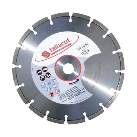 SOFOP TALIAPLAST - Disque diamant laser Ø230 mm Taliaplast – Coupe béton à sec ou à eau (1/2)