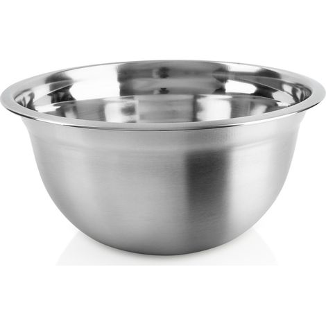 Ciotola da cucina in acciaio per mescolare, montare e preparare insalate, 24 cm, 3,2 L (1/5)