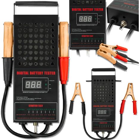 FORCEKRAFT Batterieladetester digital 12V