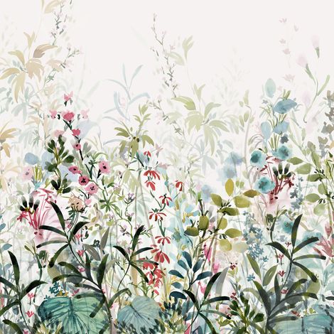 Laura Ashley Pointon Fields Fototapete 300x280cm (1/4)