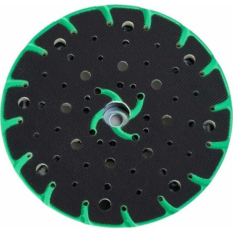 Plateau ponceuse 150 mm avec aspiration de poussière - Filetage de raccordement M8 - remplacement du festool plateau ponceuse, compatible avec le ponceuse excentrique 150mm bosch makita etc