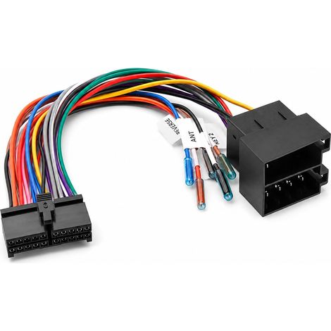 Adaptateur Autoradio 20 Broches vers ISO Plug (1/5)