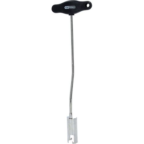 KS Tools T-Griff-Zündkerzenstecker-Abzieher, gebogen, lang (1/5)