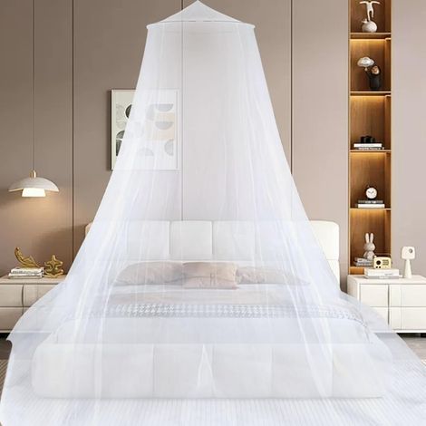 Mosquitera para Cama 250 x 1100 x 60 Cm Mosquitera para Cama Doble Mosquitera para Viajes Li-t Mosquitera Li-t Mosquitera para Viajes y jardín doméstico Fácil de Instalar. (1/5)