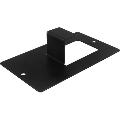 Support Mural et Équipement de Pulvérisation Rangement Pratique en Métal Noir D'outils pour Pistolet à Peinture pour Atelier de Peinture et Garage (1/5)