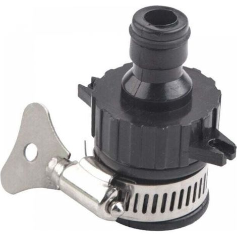 Universal Faucet Connector Quick Connect Water Tap Adapter Multi-Function Durable Water Hose Tap Connector (1/4)