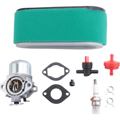 Carburateur avec Filtre à Air Compatible Moteurs Tondeuse à Gazon Modèles 283702 283707 284702 (1/4)