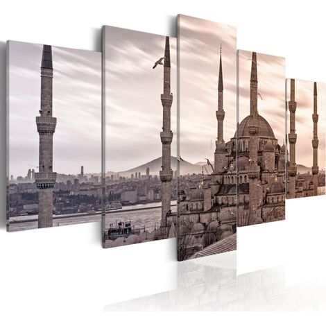 Tableau Imprimé "Mosquée" 100 x 200 cm (1/2)