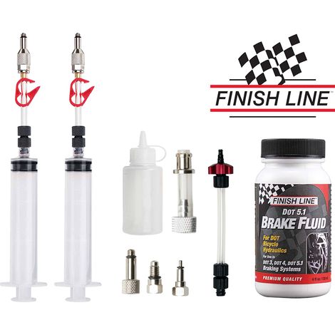 Kit De Purge Frein Hydraulique Vélo - Huile Dot Incluse 120ml - Jagwire