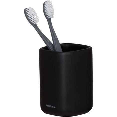 Gobelet à brosse à dents autoportante Noir (1/5)
