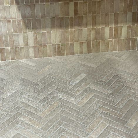 Dallage Bâton Rompu Beige Saint-Rémy 20x5x1,5 cm