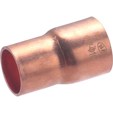 Manchon cuivre à souder double femelle réduit - Ø 12 mm - Ø 10 mm - 929-1210L1 (1/2)