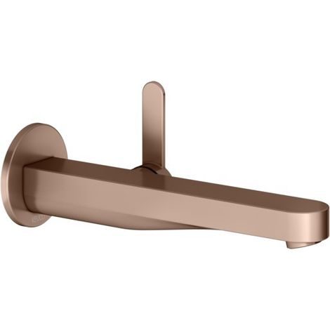 KEUCO IXMO Mezclador monomando de lavabo, 225mm, rosetón redondo,