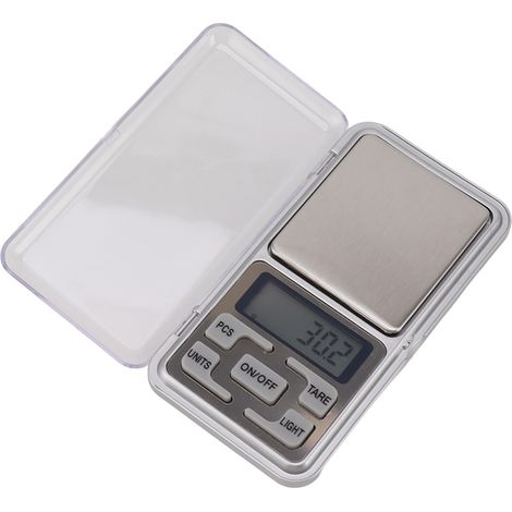 Digitale Grammwaage 500 g/0,01 g, hochpräzise, tragbare Mini-Taschenwaage mit LCD-Display für Schmuck, Gold, Lebensmittel und Medizin (1/5)