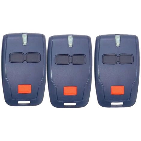3 pcs Télécommande de porte de garage 433 MHz pour BFT Mitto 2 B RCB Rolling BFT Mitto 2 Kleio Ghibli TRC 2 (1/4)