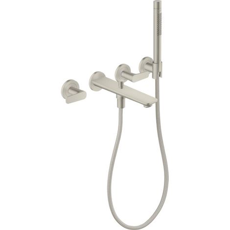 AXOR 49480800 Ensemble fini 3 trous Mitigeur bain mural pour installation encastrée (1/3)