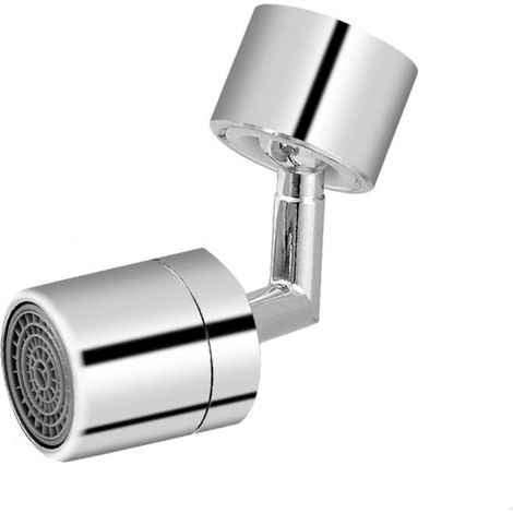 Robinet anti-éclaboussures à extension universelle, bouche de douche rotative, brossage des dents, rince-bouche, robinet de nettoyage de filtre(interface interne de 22 mm) (1/4)