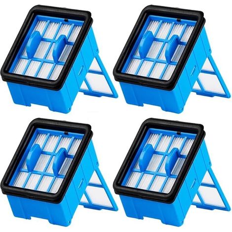 Para aspiradoras Bissell CrossWave OmniForce (Edge) y OmniFind, 4 paquetes de filtros HEPA de repuesto, comparar con los números de pieza 1640065 y 1640066 (1/5)