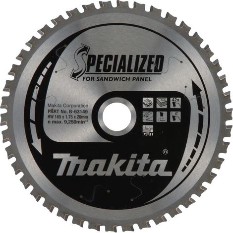 B-63149 Disco sega circolare, Specialized T.C.T, 165 x 20 mm, 42 D