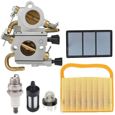Carburateur TS420 TS410 pour tronçonneuse à béton STIHL TS 420 TS410Z TS420Z 4238 120 0600 C1Q-S118 avec kit d'entretien de filtre (1/4)