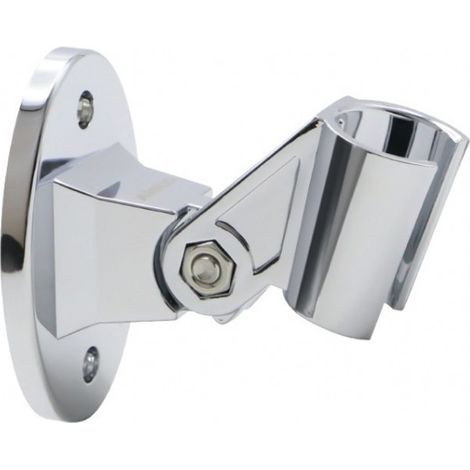Fixed shower support, universal base, wall-mounted, does not include shower head and water supply hose. (1/5)