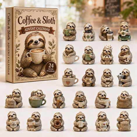 Adventskalender „Lazy at the cafe“ 2026 – 2D-Überraschungsbox