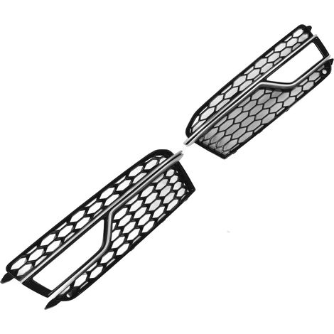 2x Calandre Gris Pare-Chocs Feux Antibrouillard Garniture Remplacement Auto Extérieur Décor pour S5 A5 S-Line 2012-2016 (1/5)