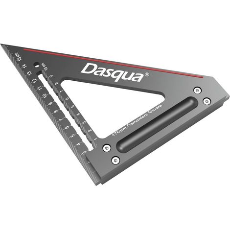 Dasqua 1804-5881 Équerre de menuisier 154 mm 90 ° 1 pc(s) R686292 (1/5)