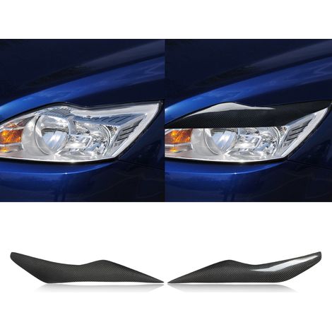 Scheinwerferblenden aus Kohlefaser für Ford Focus MK2 2009 - 2011 (1/5)