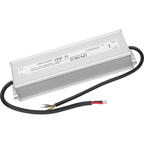 Alimentation à découpage BERM 150W 12V DC étanche IP67 protection surtension LPV-150-12 (1/5)
