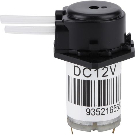 Pompe péristaltique mini, 12V, compacte, pour liquides visqueux, ensemble d'accessoires, parfaites pour un usage quotidien (1/5)