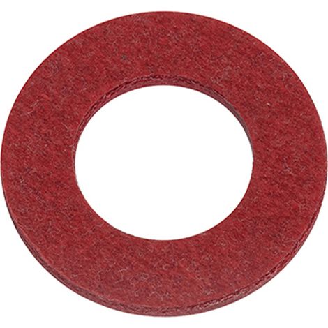 Red Fibre Washers M12 - ID 13, OD 24, Thk 1.5 - Box of 200