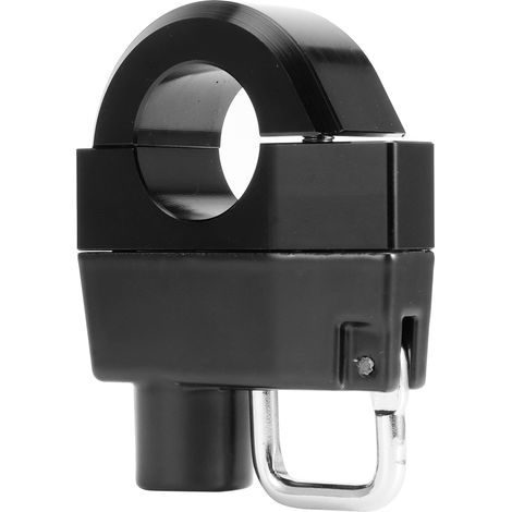 Guidon Moto Universel avec Antivol Casque 25mm Sécurité AntiVol, Compatible XL 883/883C/883L/1200C, Poignée Renforcée, Kit Fixation pour Harley Davidson (1/5)