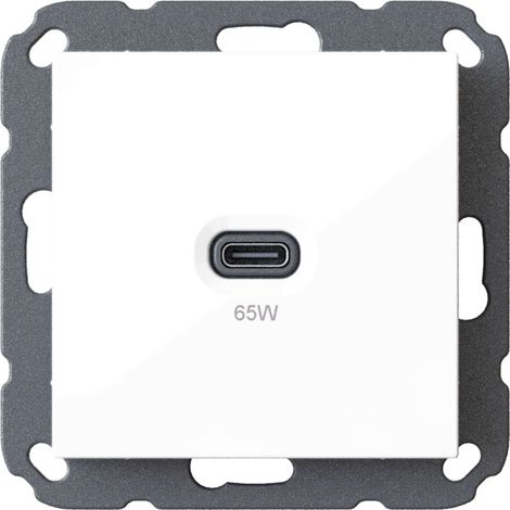 Ehmann 6560x0000  USB-Ladesteckdose    Weiß
