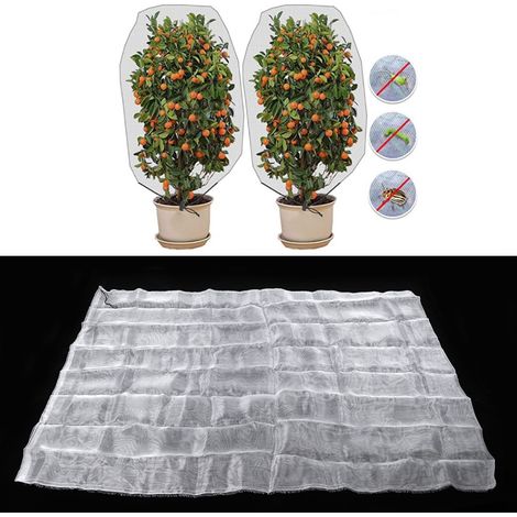 Filet de protection pour plantes de jardin (1,8 x 2,1 m) - Accessoire pour serre (1/5)