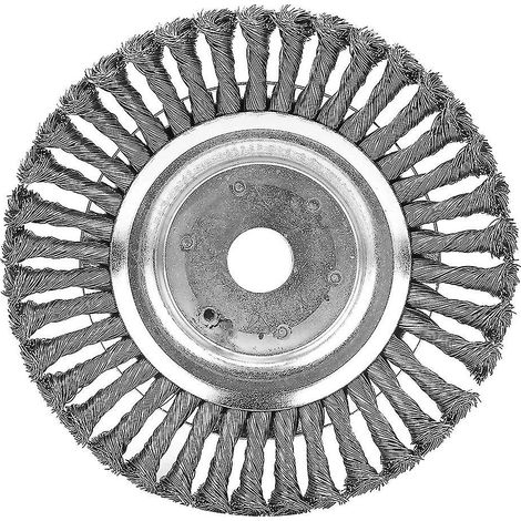 Brosse de désherbage universelle de 15 cm pour accessoires de tondeuse à gazon (1/5)