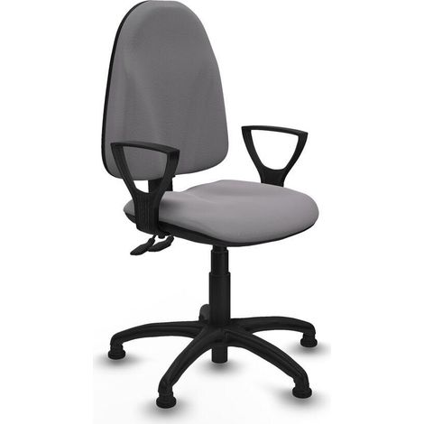 piqueras-y-crespo Silla de oficina Algarra gris cómoda (1/3)
