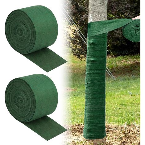 2PCS Enveloppement Protecteur d'arbre, 30cm17m Bandage De Protection des Plantes Antigel,pour Garder Les Plantes Arbustives Chaudes et Hydratantes (1/5)