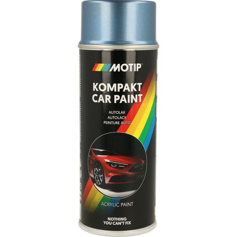 PEINTURE ACRYLIQUE KOMPAKT 54545 BLEU METALLISE 400ML MOTIP