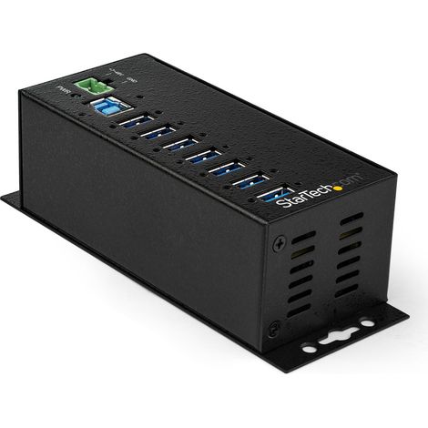 StarTech.com Hub USB a 7 porte con adattatore di alimentazione - Protezione contro le sovratensioni - Hub di trasferimento dati (1/4)